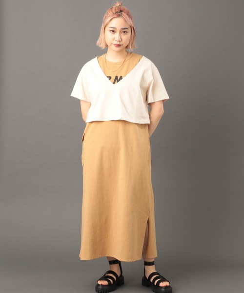 【セール】【直営店限定】2WAY SET CARGO ONEPIECE/ 2ウェイセットカーゴワンピース（ワンピース）｜AVIREX（アヴィレックス）