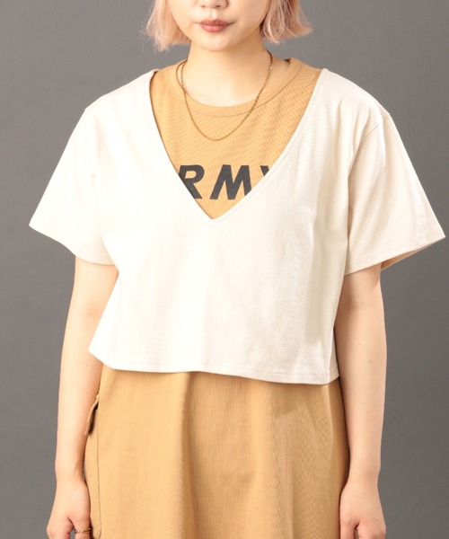 【セール】【直営店限定】2WAY SET CARGO ONEPIECE/ 2ウェイセットカーゴワンピース（ワンピース）｜AVIREX（アヴィレックス）