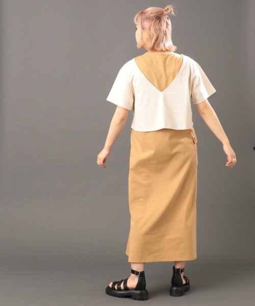 【セール】【直営店限定】2WAY SET CARGO ONEPIECE/ 2ウェイセットカーゴワンピース（ワンピース）｜AVIREX（アヴィレックス）