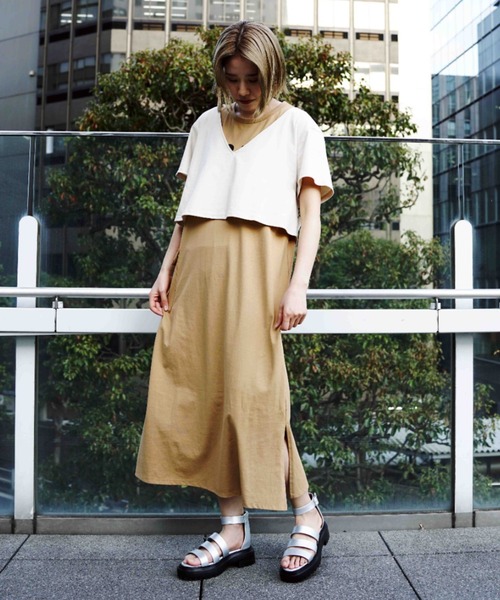 【セール】【直営店限定】2WAY SET CARGO ONEPIECE/ 2ウェイセットカーゴワンピース（ワンピース）｜AVIREX（アヴィレックス）