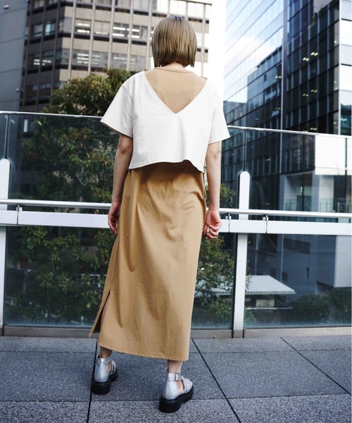 【セール】【直営店限定】2WAY SET CARGO ONEPIECE/ 2ウェイセットカーゴワンピース（ワンピース）｜AVIREX（アヴィレックス）