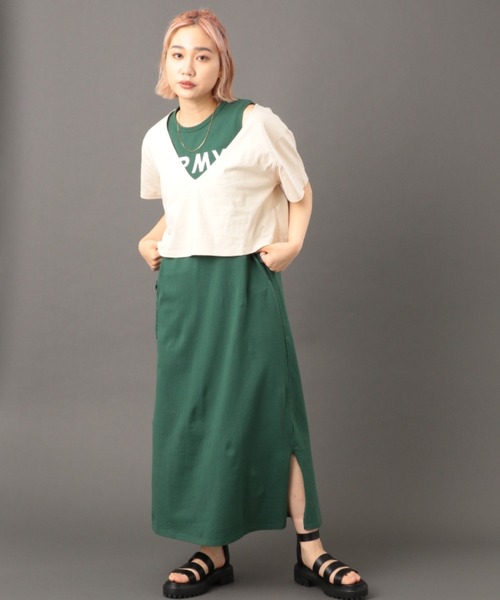 【セール】【直営店限定】2WAY SET CARGO ONEPIECE/ 2ウェイセットカーゴワンピース（ワンピース）｜AVIREX（アヴィレックス）