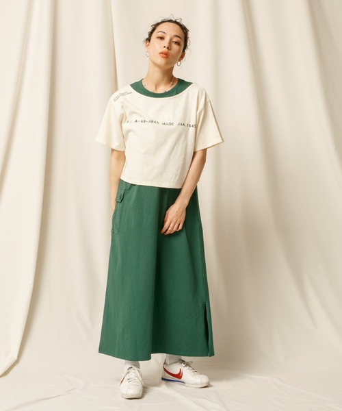 【セール】【直営店限定】2WAY SET CARGO ONEPIECE/ 2ウェイセットカーゴワンピース（ワンピース）｜AVIREX（アヴィレックス）