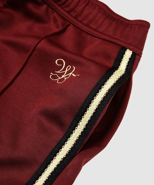 WALES BONNER(ウェールズ ボナー)の「STUDIO TRACK PANTS(スウェットパンツ・メンズ・バーガンディー・3/2/4)」の4枚目の写真
