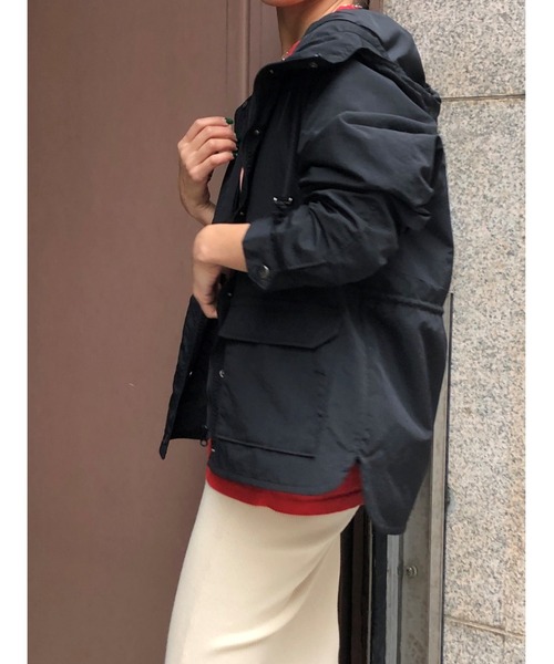 ulu（ウル）の「Spring mountain parka（マウンテンパーカー・レディース・ブラック・FREE）」の10枚目の写真