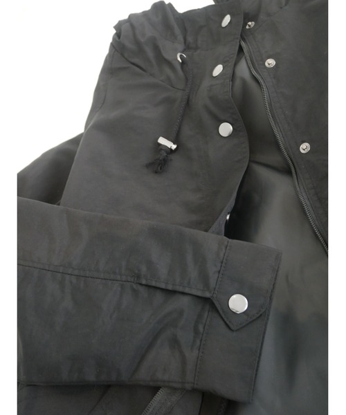 ulu（ウル）の「Spring mountain parka（マウンテンパーカー・レディース・ブラック・FREE）」の7枚目の写真
