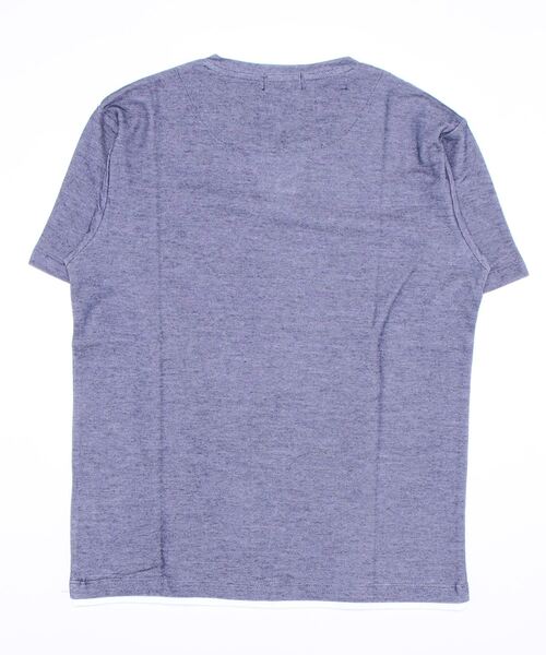 MEN'S BIGI(メンズビギ)の「ハニカムTシャツ(Tシャツ/カットソー・メンズ・ネイビー/グレー/ブラック・03/02/01)」の9枚目の写真