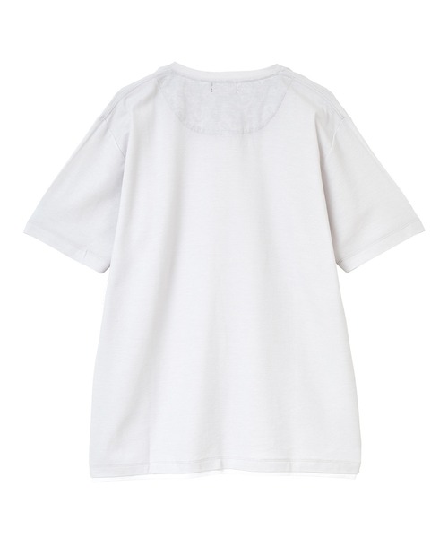 MEN'S BIGI(メンズビギ)の「ハニカムTシャツ(Tシャツ/カットソー・メンズ・ネイビー/グレー/ブラック・03/02/01)」の4枚目の写真