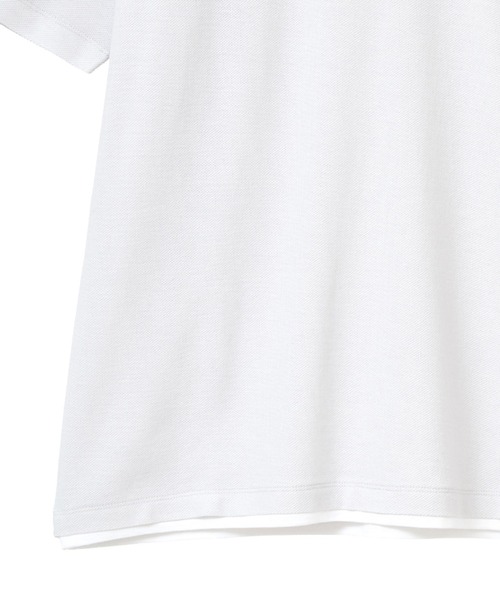MEN'S BIGI(メンズビギ)の「ハニカムTシャツ(Tシャツ/カットソー・メンズ・ネイビー/グレー/ブラック・03/02/01)」の7枚目の写真