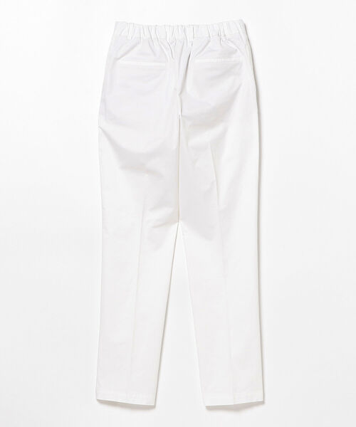 BRILLA per il gusto（ブリッラペルイルグースト）の「DEVORE Incipit × Brilla per il gusto / 別注 コットンポプリン 2プリーツ イージースラックス（スラックス・メンズ・ホワイト/ベージュ/ネイビー・44/46/48/50/42/52）」の6枚目の写真