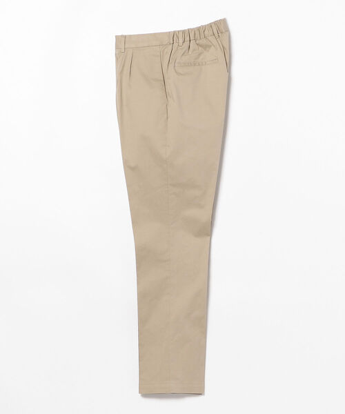 BRILLA per il gusto（ブリッラペルイルグースト）の「DEVORE Incipit × Brilla per il gusto / 別注 コットンポプリン 2プリーツ イージースラックス（スラックス・メンズ・ホワイト/ベージュ/ネイビー・44/46/48/50/42/52）」の9枚目の写真