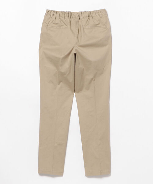 BRILLA per il gusto（ブリッラペルイルグースト）の「DEVORE Incipit × Brilla per il gusto / 別注 コットンポプリン 2プリーツ イージースラックス（スラックス・メンズ・ホワイト/ベージュ/ネイビー・44/46/48/50/42/52）」の13枚目の写真