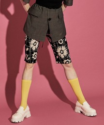 MAISON SPECIAL | チェックフラワーハーフパンツ【MAISON SPECIAL/メゾンスペシャル】(その他パンツ)