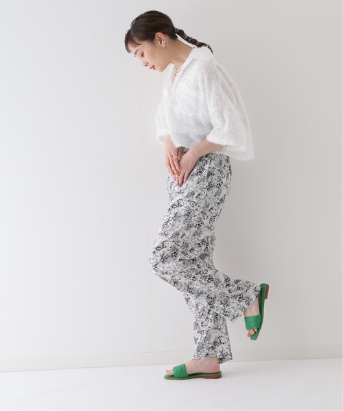 JOINT WORKS(ジョイントワークス)の「【PROVOKE/プロヴォーク】fusafusa shirt(シャツ/ブラウス・レディース・ブラック/ホワイト・FREE)」の6枚目の写真