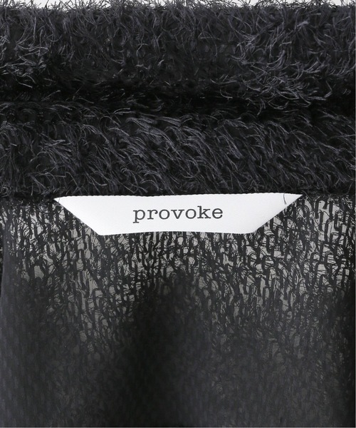 JOINT WORKS(ジョイントワークス)の「【PROVOKE/プロヴォーク】fusafusa shirt(シャツ/ブラウス・レディース・ブラック/ホワイト・FREE)」の20枚目の写真