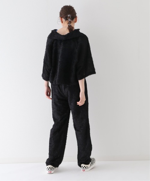 JOINT WORKS(ジョイントワークス)の「【PROVOKE/プロヴォーク】fusafusa shirt(シャツ/ブラウス・レディース・ブラック/ホワイト・FREE)」の8枚目の写真