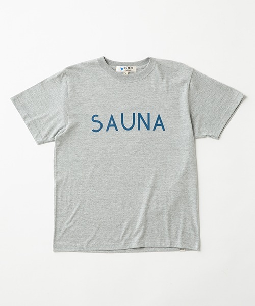 GDC(ジーディーシー)の「SAUNA TEE(Tシャツ/カットソー・メンズ・グレー/インディゴブルー・X-LARGE/LARGE/MEDIUM/SMALL)」の2枚目の写真