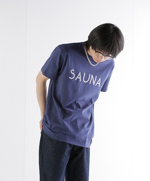 GDC(ジーディーシー)の「SAUNA TEE(Tシャツ/カットソー・メンズ・グレー/インディゴブルー・X-LARGE/LARGE/MEDIUM/SMALL)」の14枚目の写真