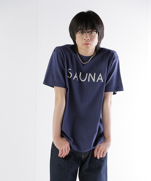GDC(ジーディーシー)の「SAUNA TEE(Tシャツ/カットソー・メンズ・グレー/インディゴブルー・X-LARGE/LARGE/MEDIUM/SMALL)」の15枚目の写真