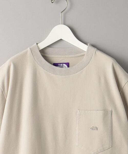 THE NORTH FACE PURPLE LABEL（ザ ノースフェイス パープルレーベル）の「＜THE NORTH FACE PURPLE LABEL＞ HIGH BULKY H/S TEE/Ｔシャツ（Tシャツ/カットソー・メンズ・ライトグレー/ホワイト/ブラック・M/XL/L）」の5枚目の写真