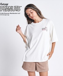 Vintage PEANUTS | PEANUTS TEE/ロキシースヌーピーコラボ半袖バックプリントTシャツ(Tシャツ/カットソー)