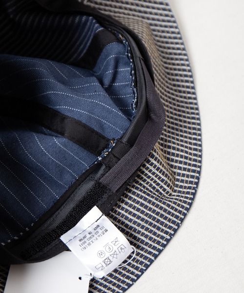 Retter（レッター）の「Hickory Hat / ヒッコリーハット（ハット・メンズ・アイボリー/ネイビー・LARGE）」の9枚目の写真