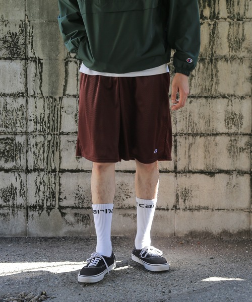 WAIPER.inc(ワイパーインク)の「CHAMPION ADULT MESH SHORT WITH POCKET A-81622(その他パンツ・メンズ・ブラック/ネイビー/グレー/グリーン/マルーン・M/L/XL/S)」の5枚目の写真