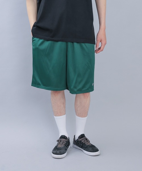 セール】CHAMPION ADULT MESH SHORT WITH POCKET A-81622