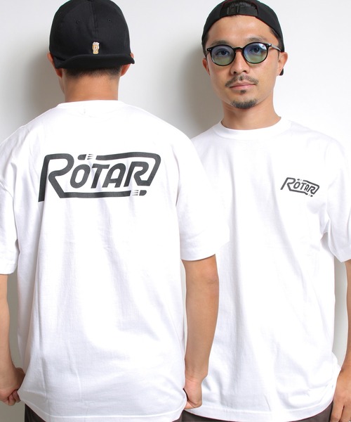 Bullet logo Tee バックプリント Tシャツ（Tシャツ/カットソー）｜ROTAR（ローター）