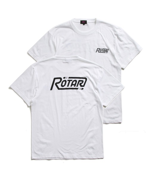 Bullet logo Tee バックプリント Tシャツ（Tシャツ/カットソー）｜ROTAR（ローター）