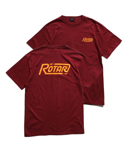 Bullet logo Tee バックプリント Tシャツ（Tシャツ/カットソー）｜ROTAR（ローター）