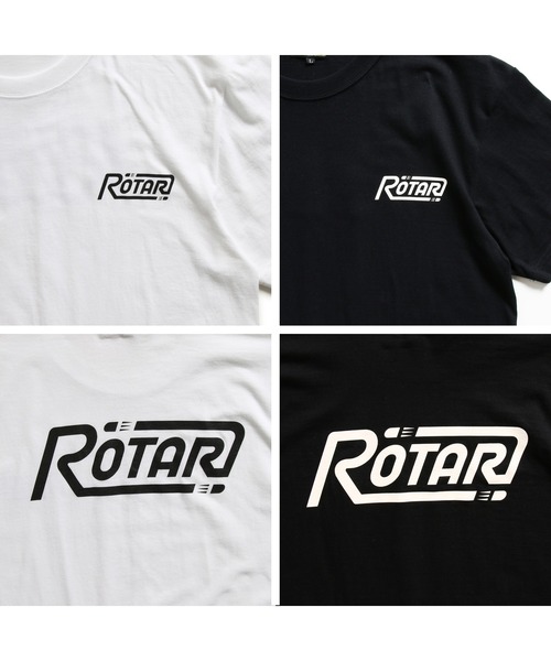 Bullet logo Tee バックプリント Tシャツ（Tシャツ/カットソー）｜ROTAR（ローター）
