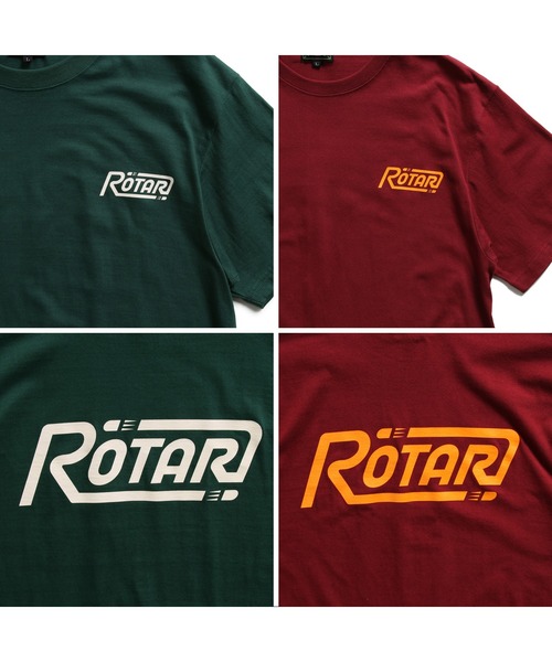 Bullet logo Tee バックプリント Tシャツ（Tシャツ/カットソー）｜ROTAR（ローター）