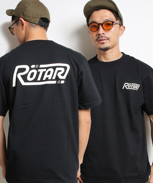 Bullet logo Tee バックプリント Tシャツ（Tシャツ/カットソー）｜ROTAR（ローター）