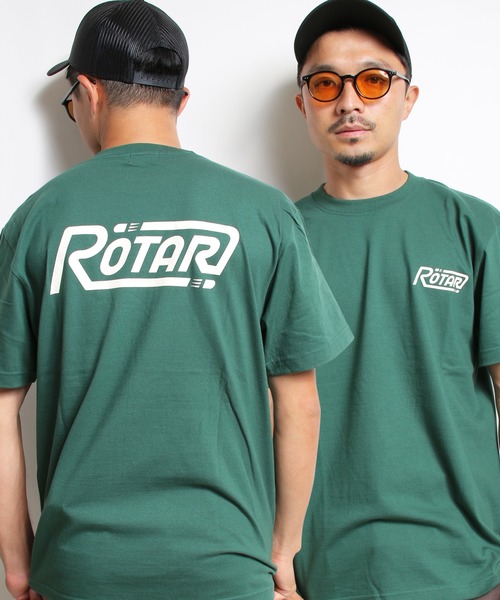 Bullet logo Tee バックプリント Tシャツ（Tシャツ/カットソー）｜ROTAR（ローター）