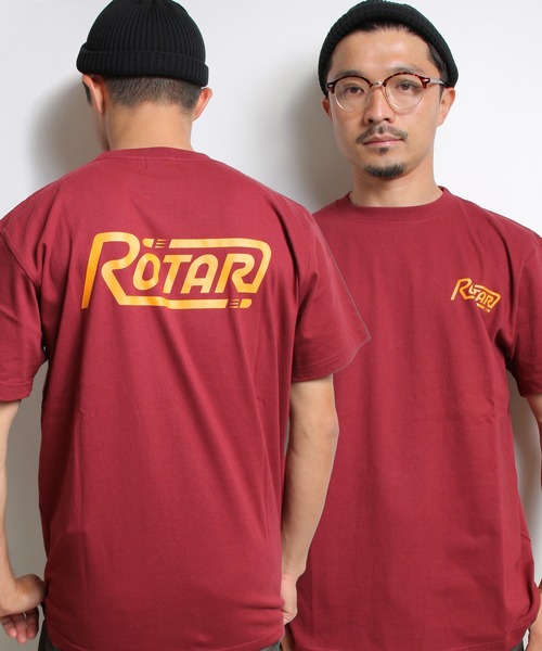 Bullet logo Tee バックプリント Tシャツ（Tシャツ/カットソー）｜ROTAR（ローター）