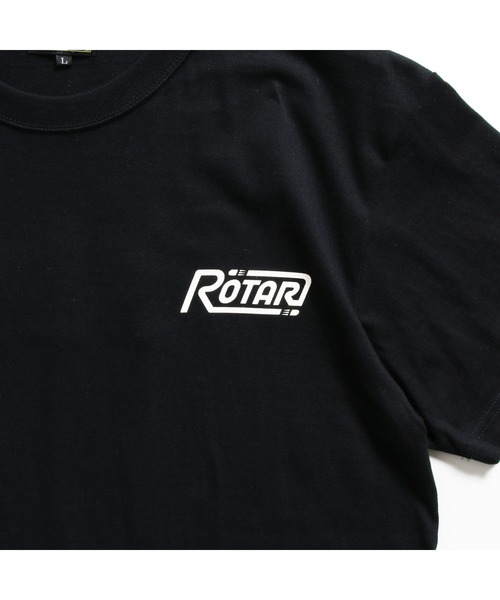 Bullet logo Tee バックプリント Tシャツ（Tシャツ/カットソー）｜ROTAR（ローター）