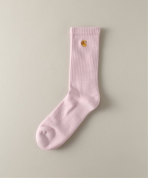 Carhartt（カーハート）の「【CARHARTT / カーハート】 CHASE SOCKS（ソックス/靴下・メンズ・ホワイト/ブラック/レッド/サックスブルー/ピンク・FREE）」の4枚目の写真