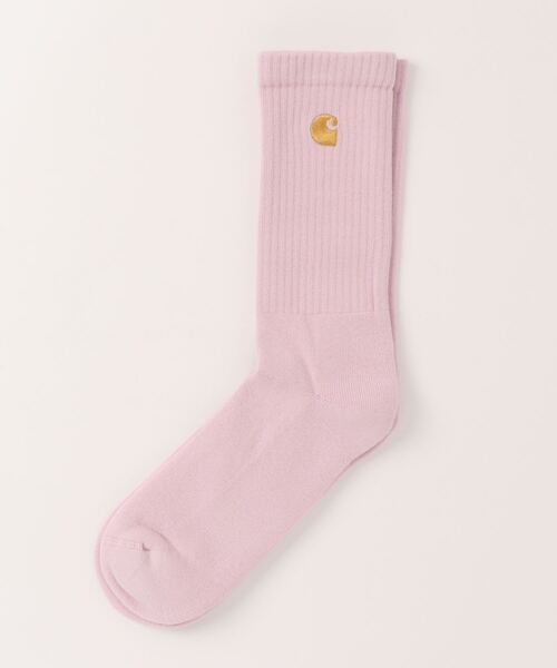 Carhartt（カーハート）の「【CARHARTT / カーハート】 CHASE SOCKS（ソックス/靴下・メンズ・ホワイト/ブラック/レッド/サックスブルー/ピンク・FREE）」の9枚目の写真