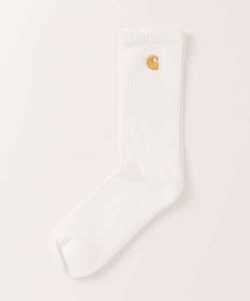 Carhartt（カーハート）の「【CARHARTT / カーハート】 CHASE SOCKS（ソックス/靴下・メンズ・ホワイト/ブラック/レッド/サックスブルー/ピンク・FREE）」の14枚目の写真