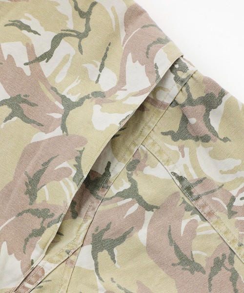 X-girl（エックスガール）の「CAMOUFLAGE JACKET（ミリタリージャケット・レディース・ベージュ/カーキ・S/M）」の9枚目の写真