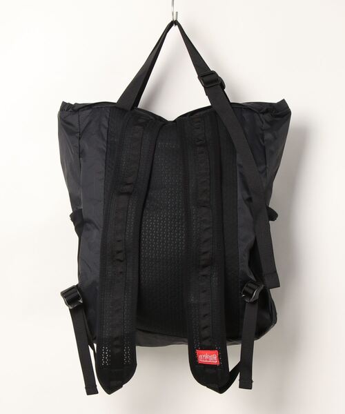 Manhattan Portage（マンハッタンポーテージ）の「Greenway Tote Backpack Ripstop Nylon（トートバッグ・メンズ・ブラック・MEDIUM）」の5枚目の写真