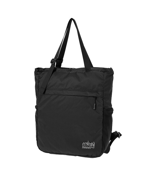 Manhattan Portage（マンハッタンポーテージ）の「Greenway Tote Backpack Ripstop Nylon（トートバッグ・メンズ・ブラック・MEDIUM）」の9枚目の写真