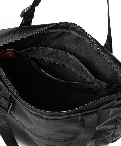 Manhattan Portage（マンハッタンポーテージ）の「Greenway Tote Backpack Ripstop Nylon（トートバッグ・メンズ・ブラック・MEDIUM）」の17枚目の写真