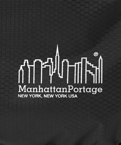 Manhattan Portage（マンハッタンポーテージ）の「Greenway Tote Backpack Ripstop Nylon（トートバッグ・メンズ・ブラック・MEDIUM）」の18枚目の写真