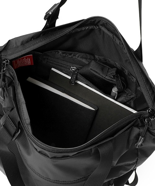 Manhattan Portage（マンハッタンポーテージ）の「Greenway Tote Backpack Ripstop Nylon（トートバッグ・メンズ・ブラック・MEDIUM）」の20枚目の写真