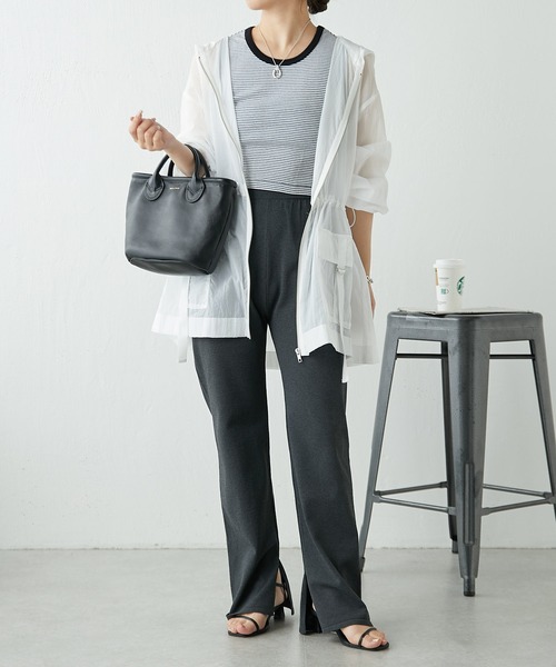 PAPILLONNER（パピヨネ）の「軽量/レザートート/SEAU/Sサイズ/PAPILLONNER/パピヨネ（トートバッグ・レディース・シルバー/グリーン/モカ/ブラック/ピンク・FREE）」の12枚目の写真