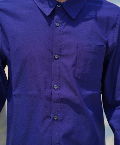 ストレッチブロードロングシャツ（シャツ/ブラウス）｜adamsJUGGLER（アダムスジャグラー）