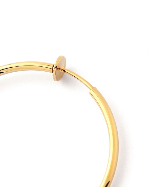 ANEMONE（アネモネ）の「メタルフープイヤリング（イヤリング・レディース・シルバー/ゴールド・FREE）」の6枚目の写真