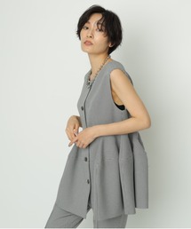 CADUNE（カデュネ）の「ペプラムベスト（その他アウター）」 - WEAR